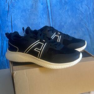 ADV Black and White Sneakers sz 9.5, SL3-135S003